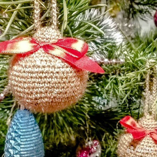 Ёлочные украшения. Ёлочные игрушки - шары