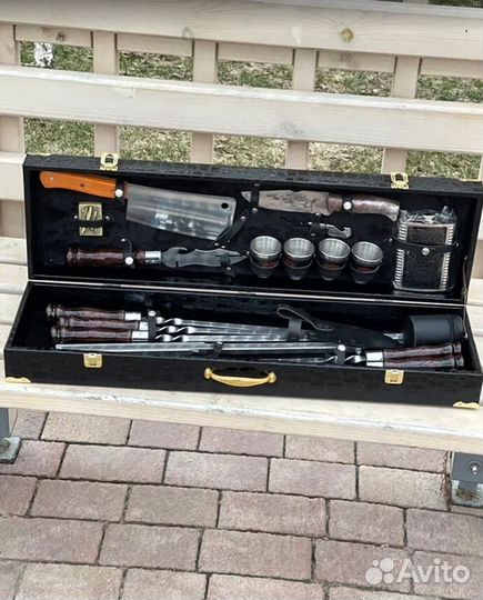 Шашлычный подарочный набор