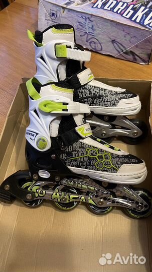 Роликовые коньки (ролики) kornbeuniki.р. 33-36