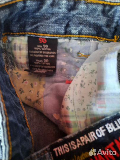 Джинсы Novantasei мужские 50р.Италия