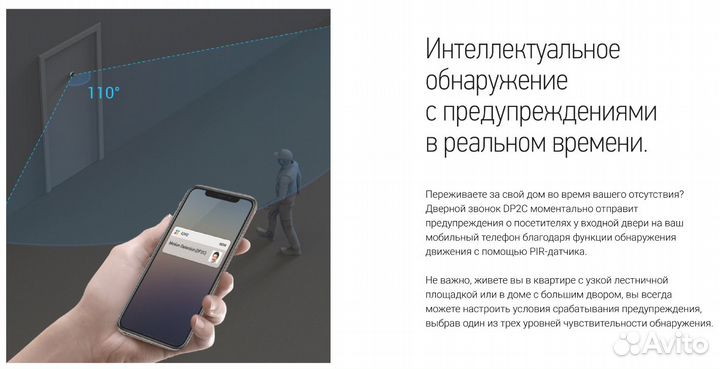WiFi дверной видеоглазок Ezviz DP2C