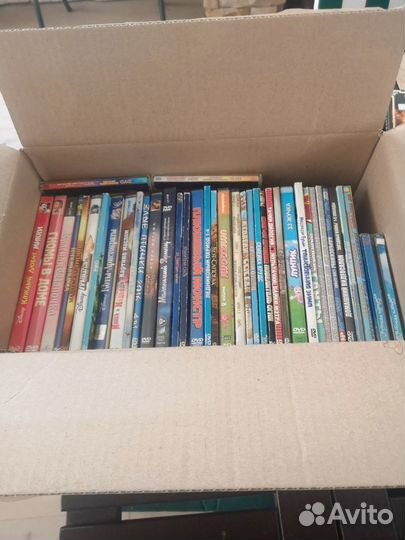 Dvd диски мультфильмы пакетом