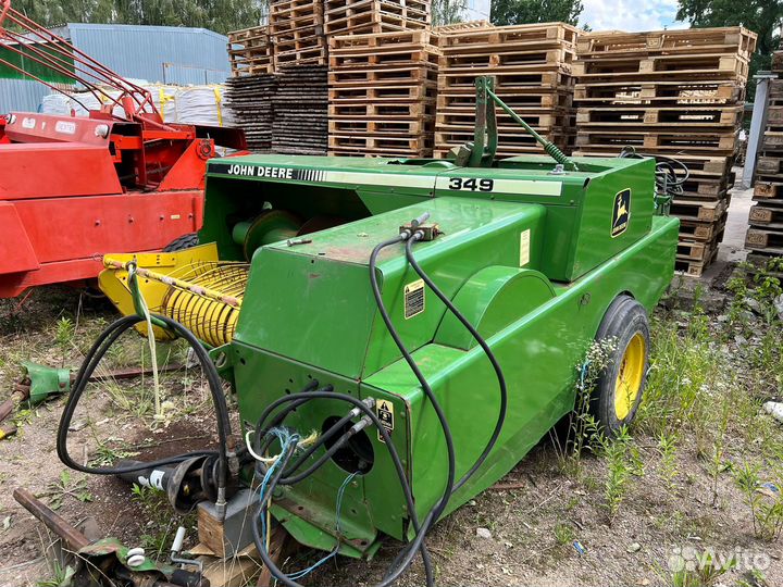 Пресс-подборщик John Deere 349, 2008