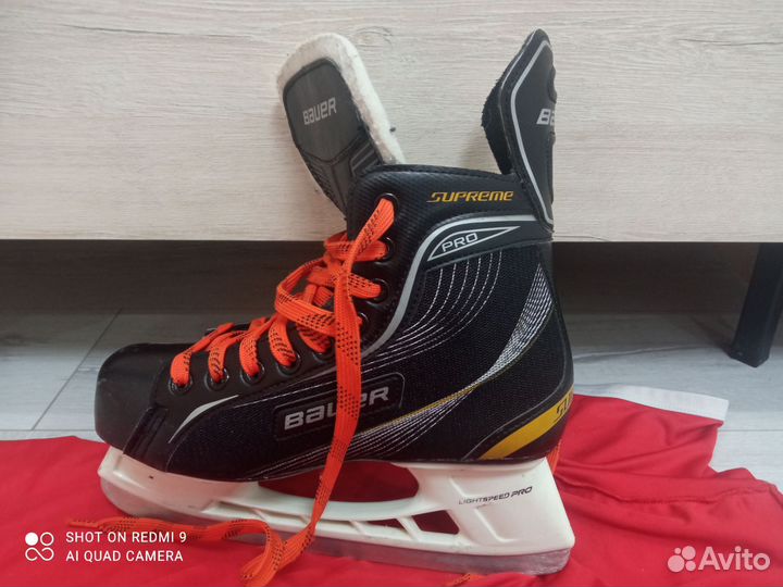 Хоккейные коньки bauer размер 39.5