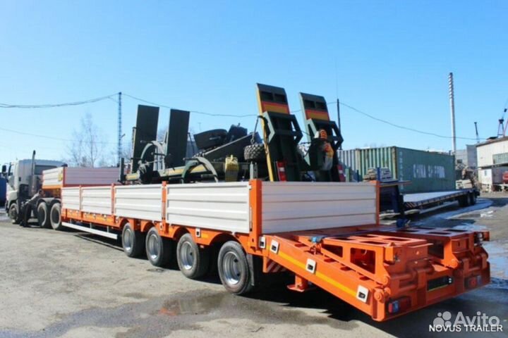 Грузоперевозки негабарита на траллах