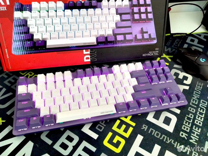 Механика Клавиатура RED square