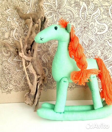 Лошадки- качалки ручной работы