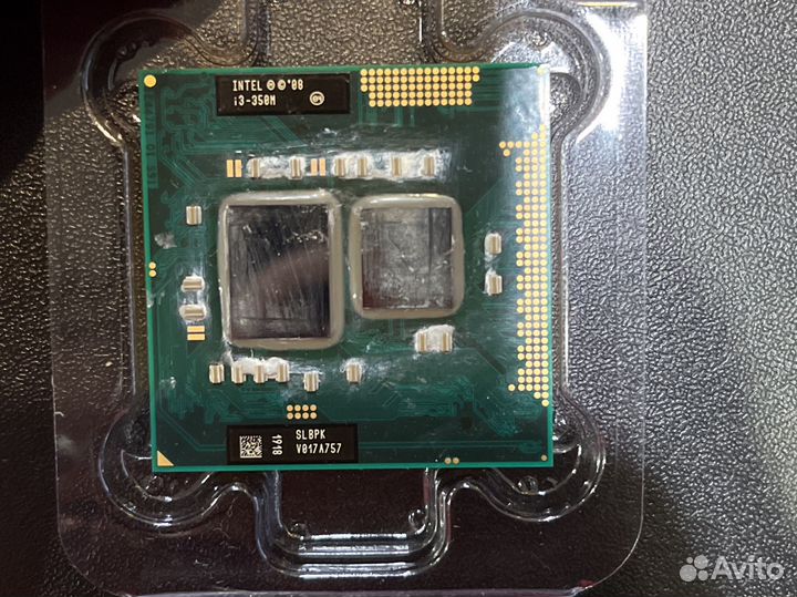 Процессор i3-350m