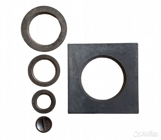 Плита чугунная одноконфорочная П 1-4 512*512 мм