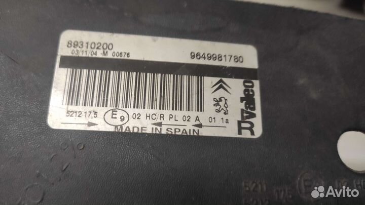 Фара Citroen Xsara-Picasso