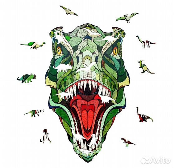 Деревянные пазлы