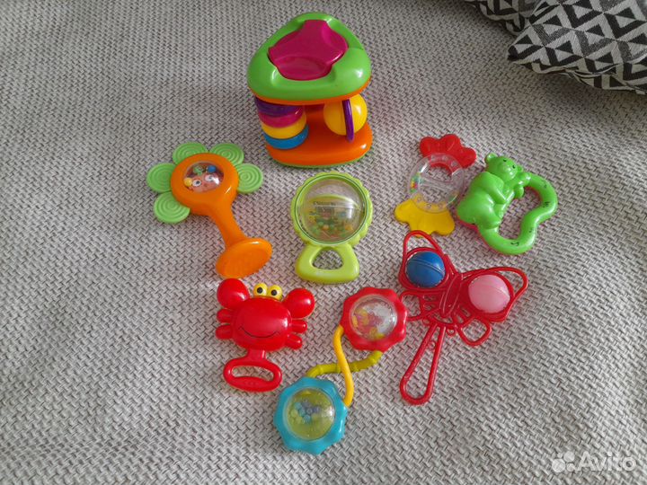 Погремушки, грызунки наборы