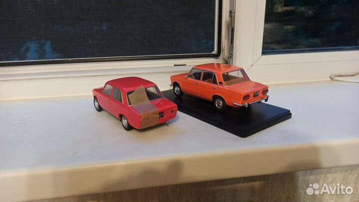 Ваз 2103 и ваз 2101 1:24 лса