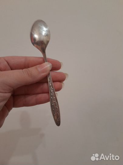 Ложка чайная мельхиор Новое пламя