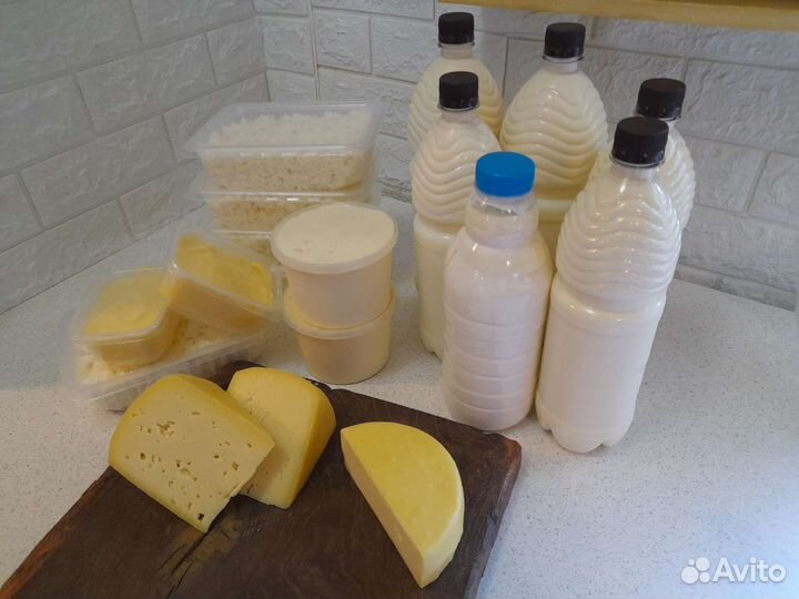 Молоко и молочные продукты из деревни