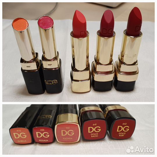 Помады YSL, Cle DE peau, Shiseido, Gucci. Новые