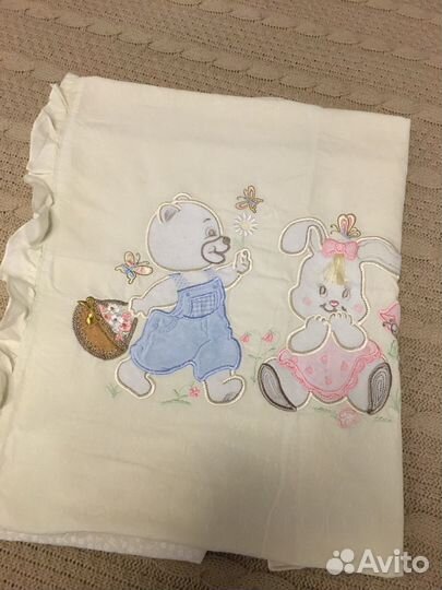 Постельное белье в детскую кроватку