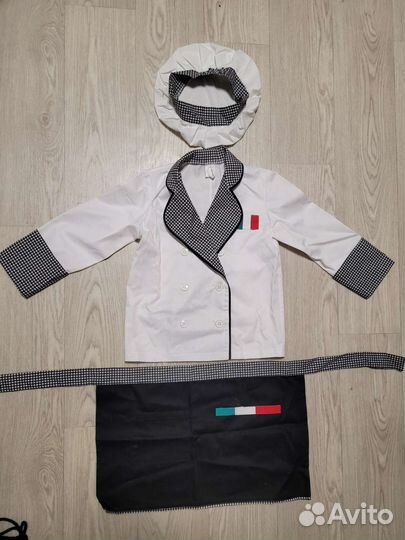 Костюм шеф-повар, пиццерист. Из Минополиса