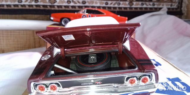 Dodge charger 1968 1:18 Ertl Authentics объявление продам