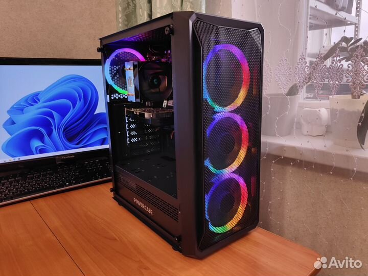 Игровой i5-10400F+GTX 1650+16gb DDR4+SSD 256+1TB