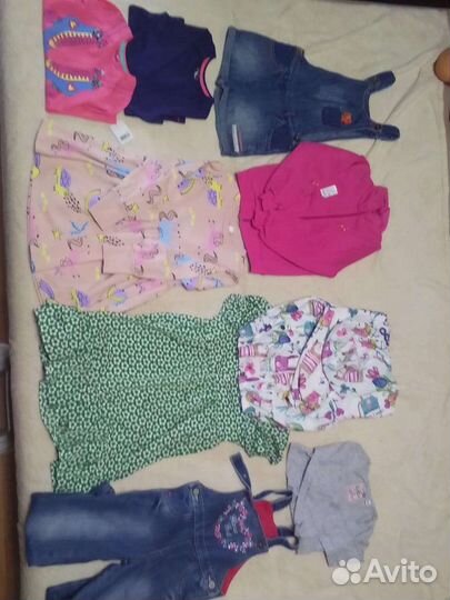 Одежда для девочки 5-6 лет пакетом