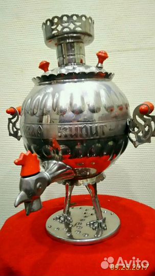 Самовар СССР петушок