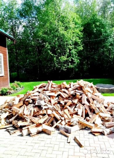 Дрова качественные от 1 куба любых древесных пород