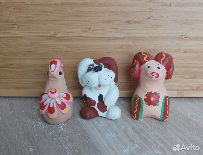 Свистульки-животные