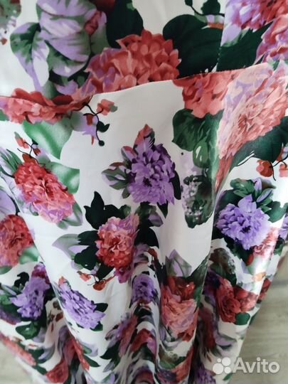 Летнее длинное платье