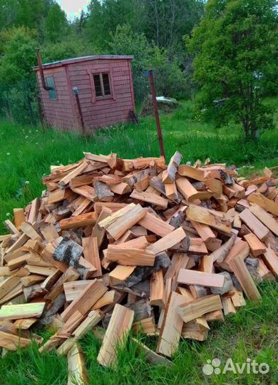 Дрова в укладку