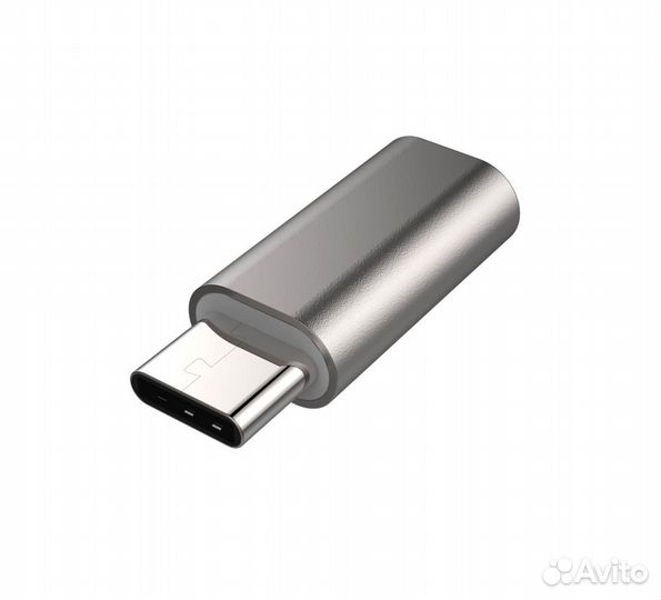 Переходник c Айфон на Тайп-С / Переходник Apple