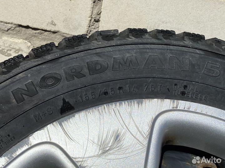 Колеса в сборе r14 зимние