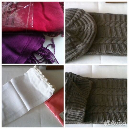 Палантины берет шарф легкие шарфики новое