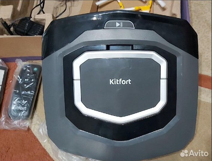 Робот-пылесос Kitfort KT-570, новый