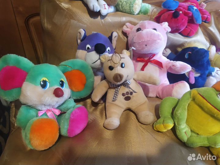 Мягкие игрушки новые и б/у