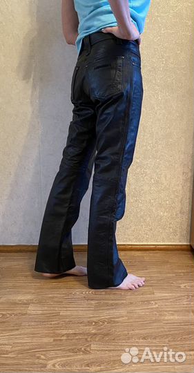 Мотоштаны кожаные lookwell