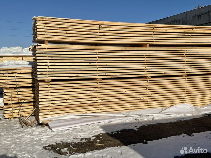 Доска обрезная ту 25х100х6