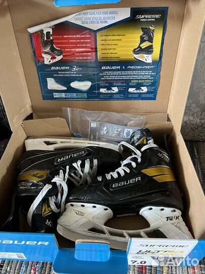 Хоккейные коньки бауэр