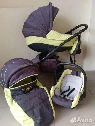 Коляска 3 в 1 Zippy