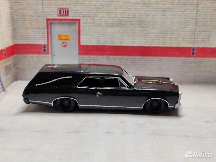 Hot wheels Pontiac GTO custom hearse