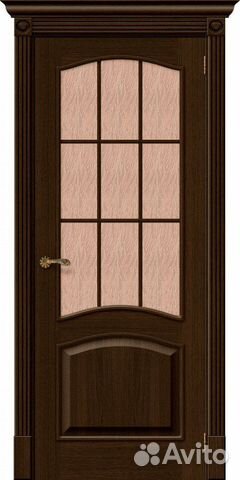 Межкомнатная дверь Классик-33, остеклённая, Golden