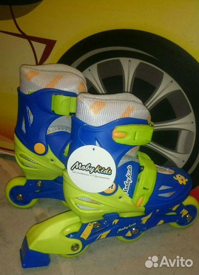 Ролики детские Новые 2 в 1, раздвижные
