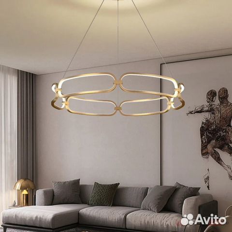 Люстра Nimfa D60 gold