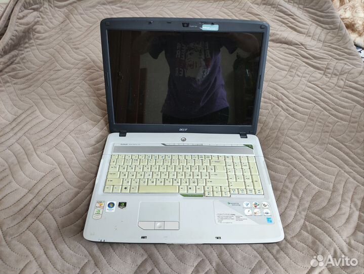 Ноутбук Acer Aspire 7520 (не рабочий)