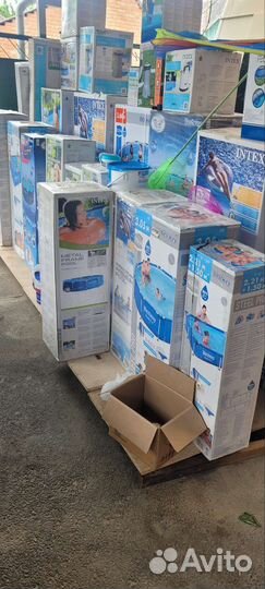 Каркасный бассейн новый