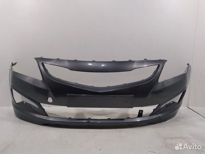 Бампер передний Hyundai Solaris 1 2014 - 2017