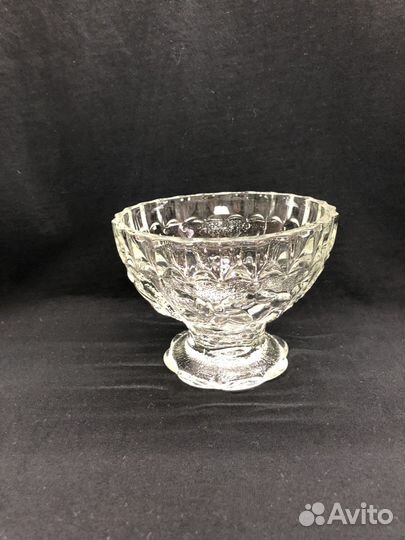 Конфетница СССР на ножке винтаж креманка вазочка