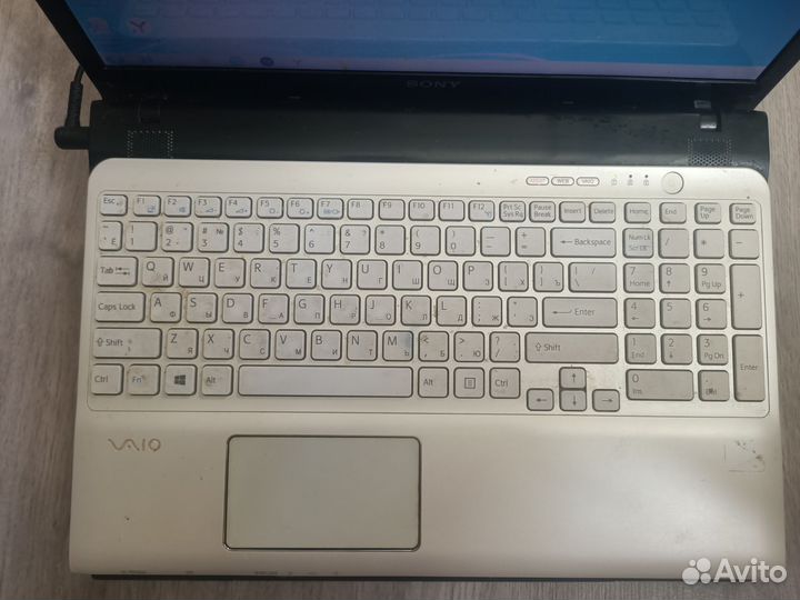 Ноутбук sony vaio