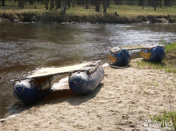 Надувной катамаран