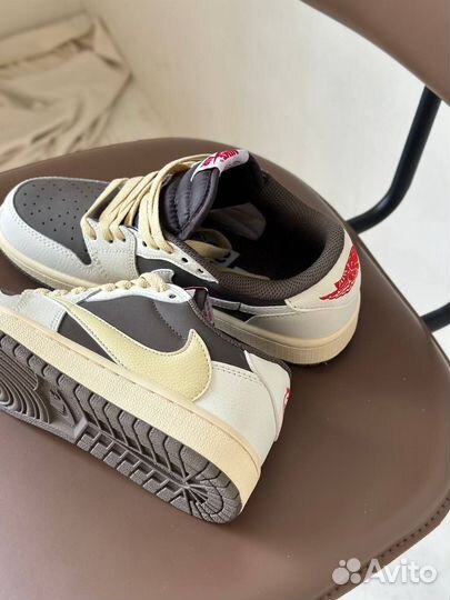 Кроссовки Nike Air Jordan 1 low travis scott 46-49